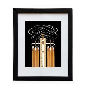 COPY - Erte Framed Print 8x10